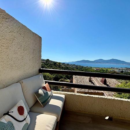 Studio Vue Mer A Porticcio Piscine Et Parking Екстер'єр фото