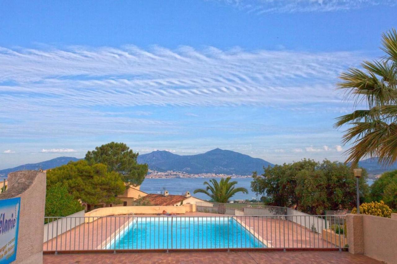 Studio Vue Mer A Porticcio Piscine Et Parking Екстер'єр фото