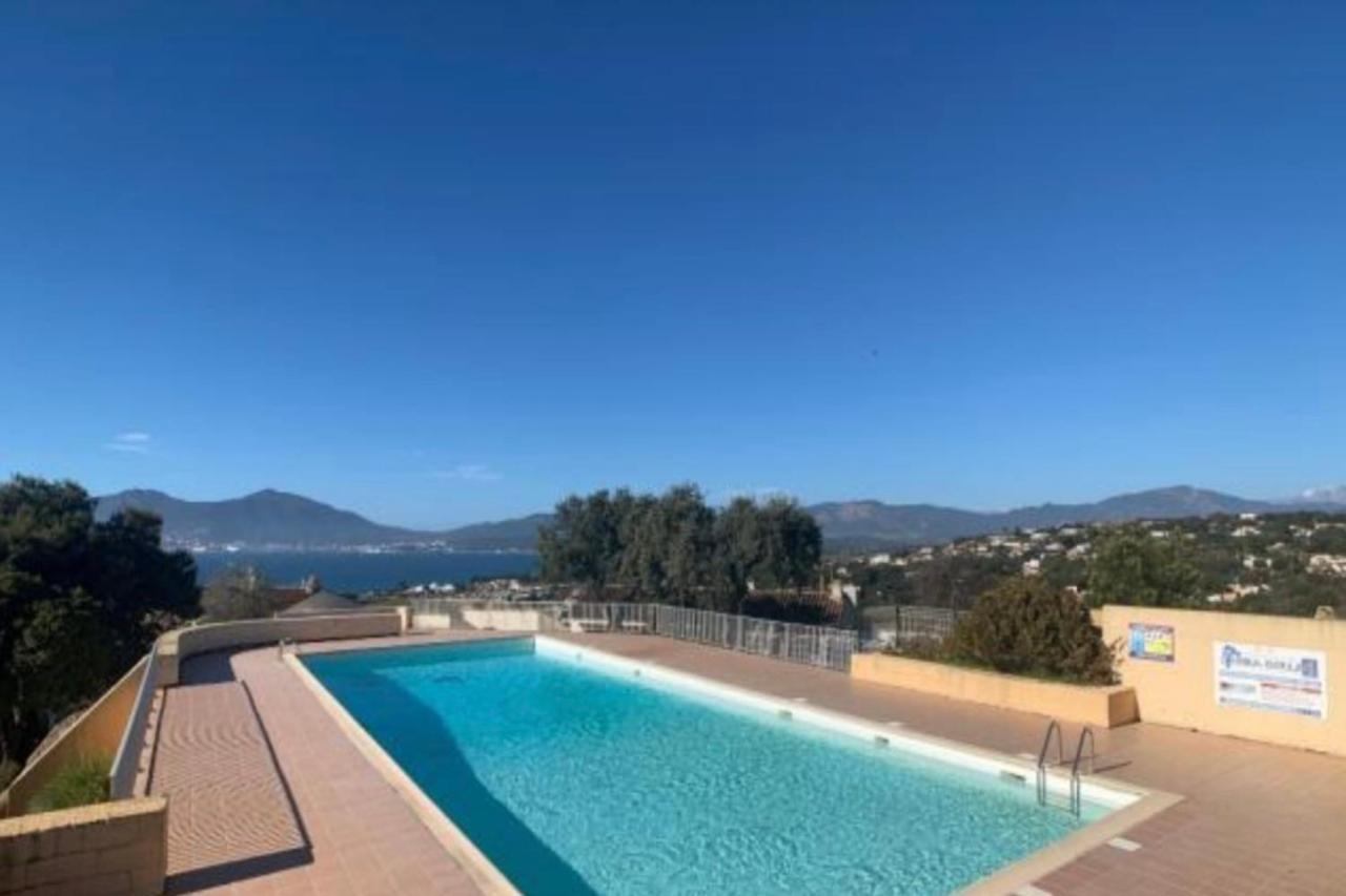 Studio Vue Mer A Porticcio Piscine Et Parking Екстер'єр фото