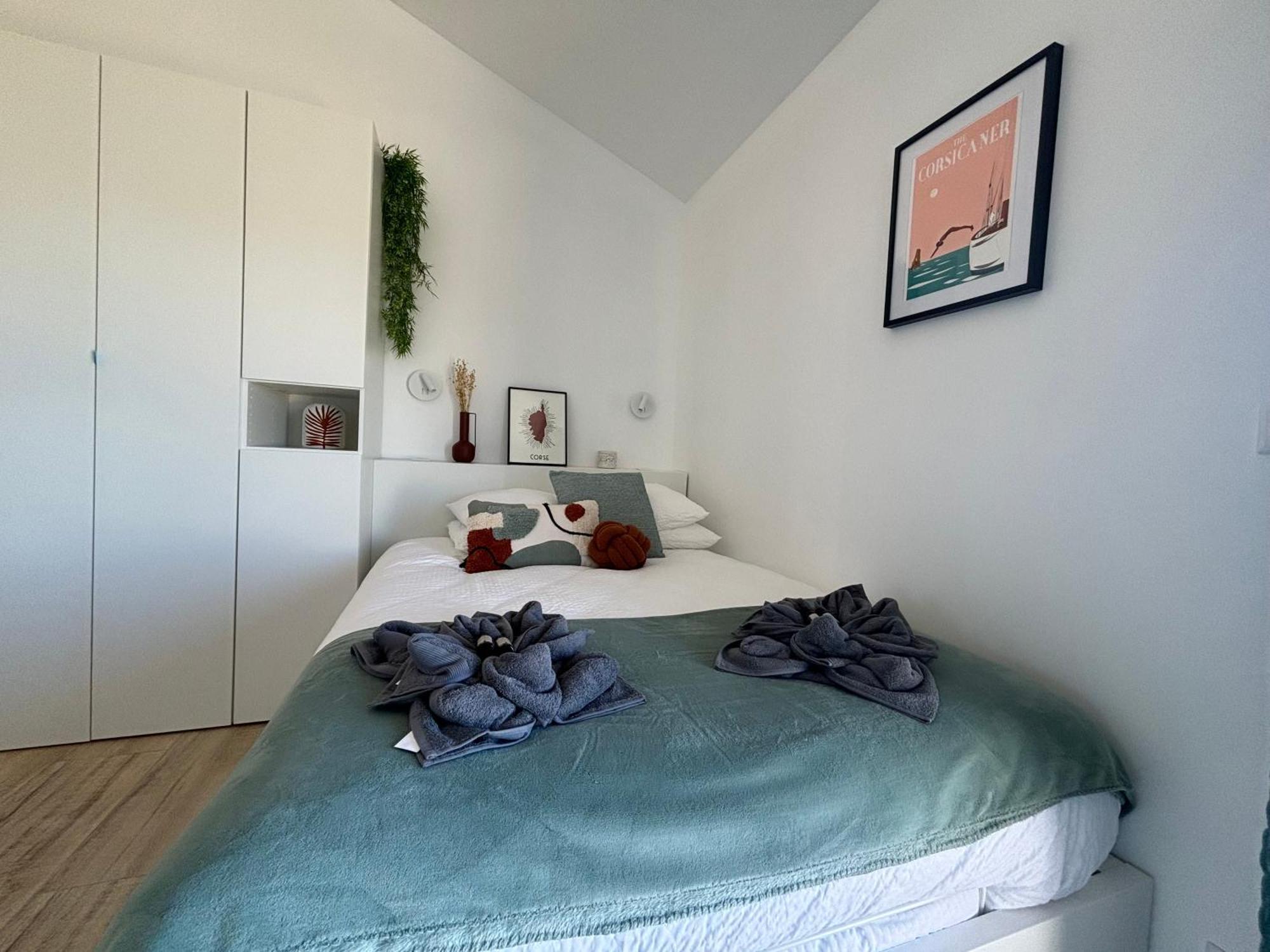 Studio Vue Mer A Porticcio Piscine Et Parking Екстер'єр фото